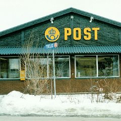 Posten i Kullavik 1986
