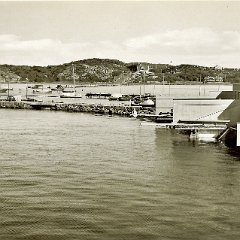 Kullaviks Havsbastu byggd 1905, bilden är från 1938.