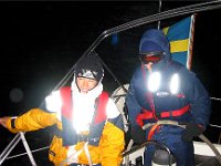 Nattsegling under Öresundsbron