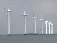 Vindkraftverken utanför Köpenhamn