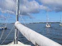 På väg in i Kungsund söder om Vrångö