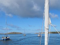 På väg in i Kungsund söder om Vrångö